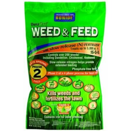 BONIDE PRODUCTS 60422 FERTILIZER WEED FEED 5M 60420